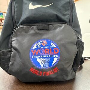 One Nike basketball backpack